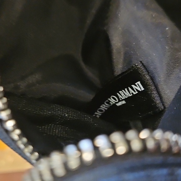 [NWT] Giorgio Armani Toiletry Makeup Bag with Skincare Essentials Bundle - Picture 4 of 9